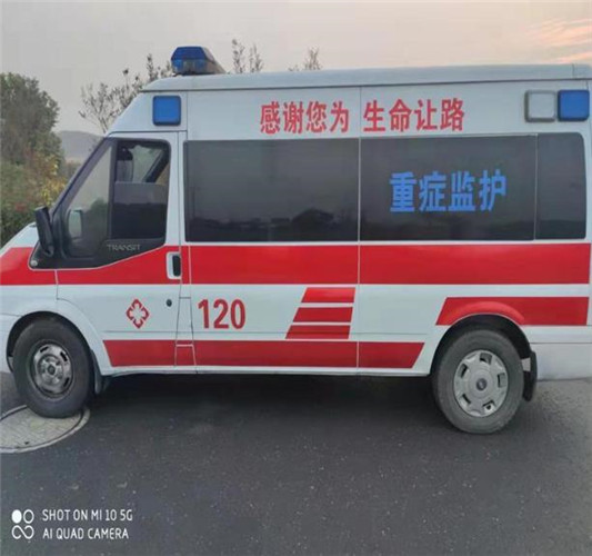 乌审救护车出租服务案例3